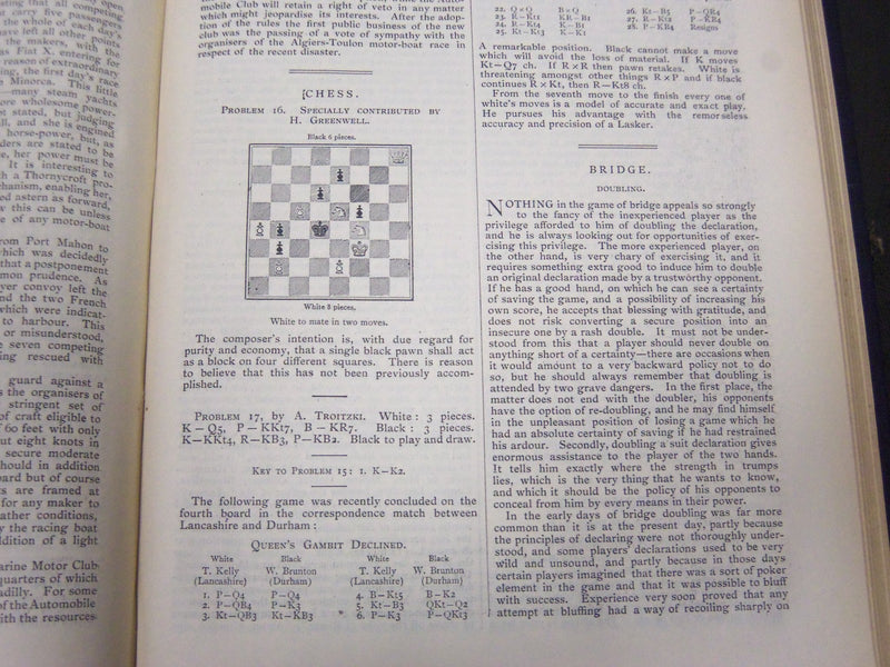 1905 SATURDAY REVIEW 2 BOUND VOLUMES - COMPLETE YR- PUBLISHED IN LONDON - R 1096