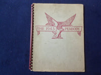1943 THE PEABODY - PEABODY HIGH SCHOOL YEARBOOK - PITTSBURGH, PA - YB 3029