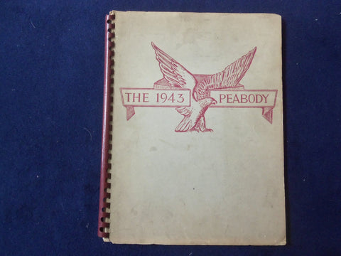 1943 THE PEABODY - PEABODY HIGH SCHOOL YEARBOOK - PITTSBURGH, PA - YB 3029