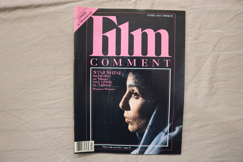 1988 FEBRUARY FILM COMMENT MAGAZINE - MOM CALLS ME POKE COVER - E 24050