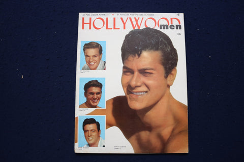 1953 HOLLYWOOD MEN MAGAZINE - TONY CURTIS COVER - E 12917