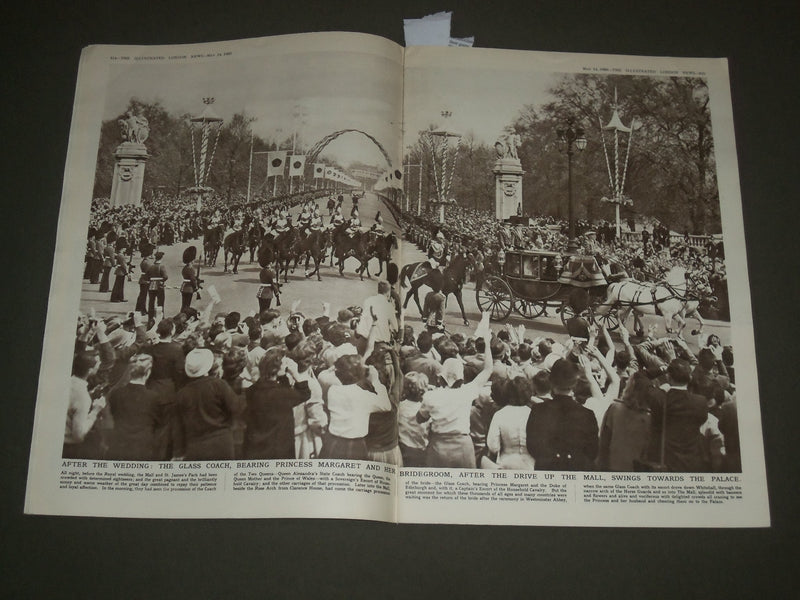1960 MAY 14 THE ILLUSTRATED LONDON NEWS MAGAZINE - ROYAL WEDDING NUMBER- SP 8306