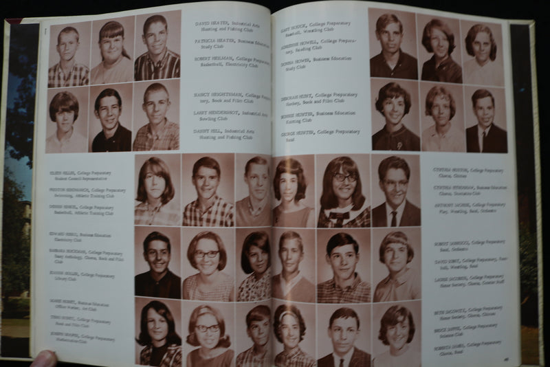 1966 COURIER EASTON JUNIOR HIGH SCHOOL YEARBOOK - EASTON, PA - YB 3493