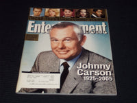 2005 FEBRUARY 4 ENTERTAINMENT WEEKLY MAGAZINE - JOHNNY CARSON COVER - E 12371