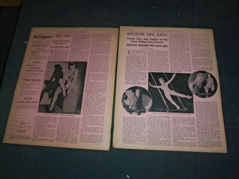 1941 JULY THE NATIONAL POLICE GAZETTE MAGAZINE - JESSICA ROGERS - B 5885
