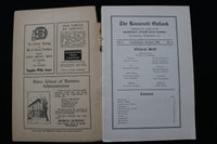 1925-1926 ROOSEVELT JUNIOR HS OUTLOOK MAGAZINE- GERMANTOWN, PA- LOT OF 7- K 2443