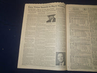 1969 APRIL 8 THE DAILY RACING FORM - EASY VIRTUE WINS - NP 2534F