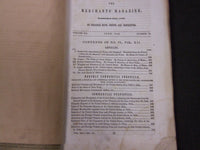 1845 HUNT'S MERCHANTS MAGAZINE AND COMMERCIAL REVIEW LOT OF 6 - WR 241N