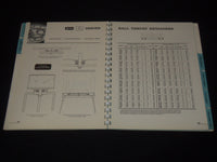 1957 AETNA BALL & ROLLER BEARING COMPANY GENERAL CATALOG NO. 182 - KD 3912T