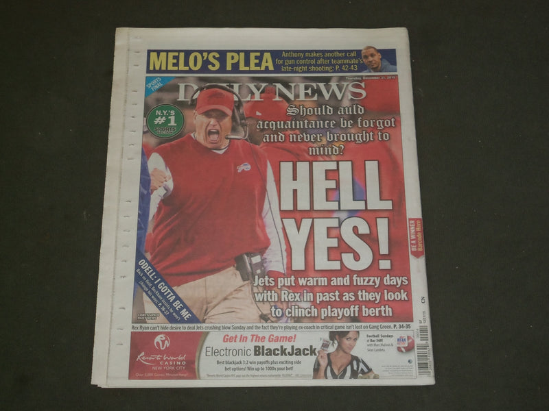 2015 DECEMBER 31 NEW YORK DAILY NEWS - BILL COSBY BUSTED - 55+ ACCUSATIONS
