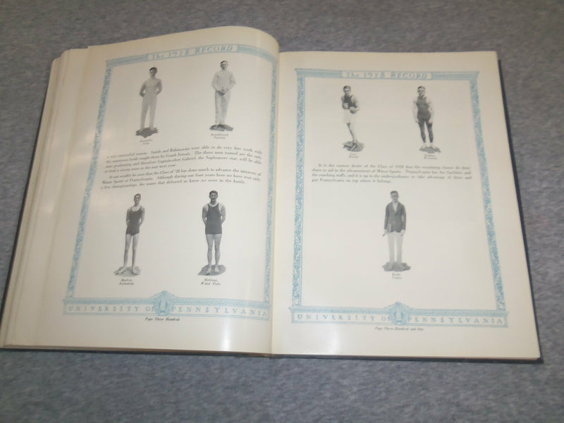 1928 RECORD UNIVERSITY OF PENNSYLVANIA YEARBOOK - PHILADELPHIA, PA - YB 2441