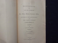 1871 REV. EZRA STILES GANNETT DISCOURSE SOFTCOVER BOOKLET - K 248