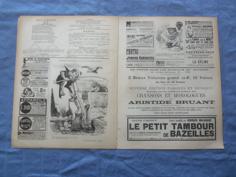 1900 FEB 10 LE SOURIRE MAGAZINE - ILLUSTRATED COMEDY - FRENCH TEXT - SP 4864E