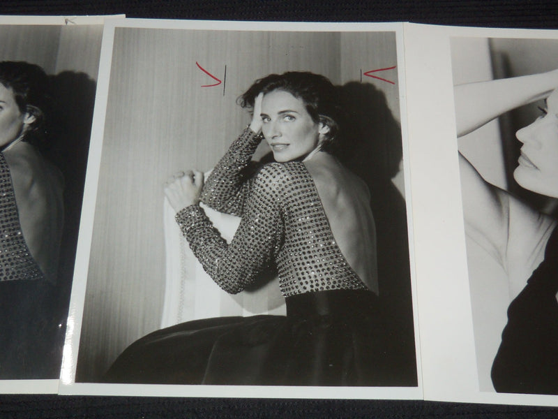 1990'S ANDREA MARCOVICCI PUBLICITY PHOTOS - LOT OF 3 - 8x10 - #82