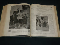 1919 NOV-1920 OCT TRAVEL MAGAZINE BOUND VOLUME - GREAT COVERS - KD 6005