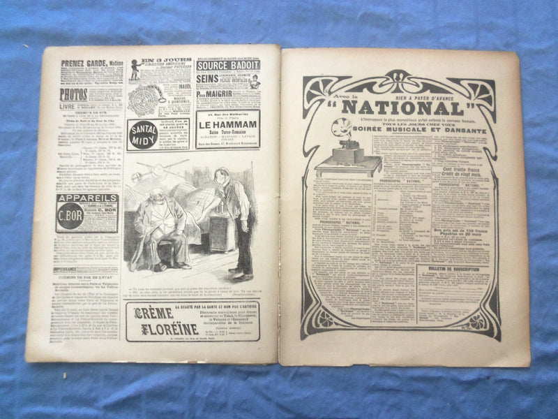 1902 JAN 18 LE SOURIRE MAGAZINE - ILLUSTRATED COMEDY - FRENCH TEXT - SP 4864U