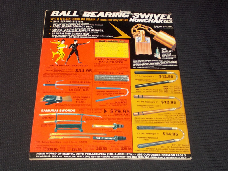1979 MARCH BLACK BELT MAGAZINE - C.S. KIM FRONT COVER - E 7815