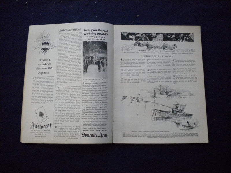 1930 NOVEMBER 8 JUDGE MAGAZINE - FOOTBALL - LENZ BRIDGE CONTEST - B 438L