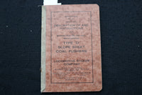 1924 LOCOMOTIVE STOKER CO.-TYPE D SLOPE SHEET COAL PUSHERS- LOT OF 3- O 3680