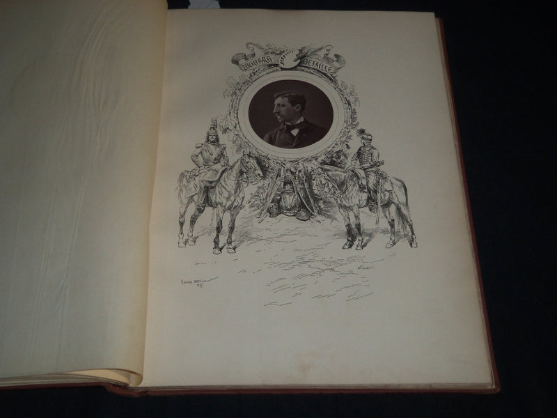 1878 LES JEUNES PEINTRES MILITAIRES DE NEUVILLE VOLUME -DETAILLE- DUPRAY - Z 145