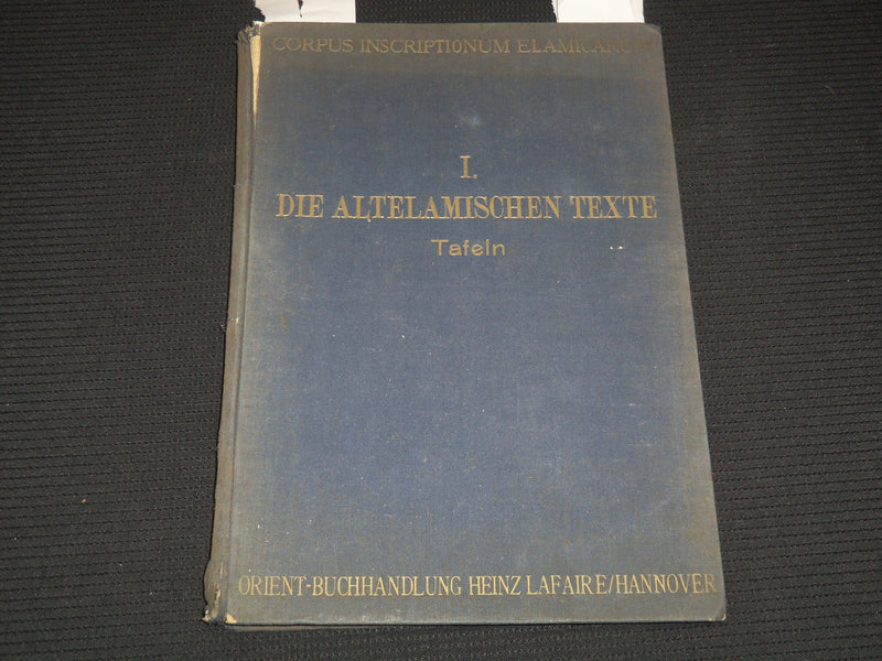 1926 DIE ALTELAMISCHEN TEXTE GERMAN BOOK - 30 FOLD-OUTS - KD 5293E