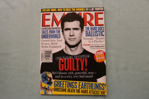 1997 MARCH EMPIRE MAGAZINE - MEL GIBSON COVER - E 19608