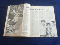 1961 DECEMBER HOCKEY PICTORIAL MAGAZINE - BOB PULFORD COVER - ST 200N