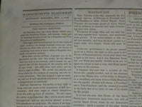 1848 DECEMBER 4 MASSACHUSETTS PLOUGHMAN NEWSPAPER - ELECTION - NP 5157
