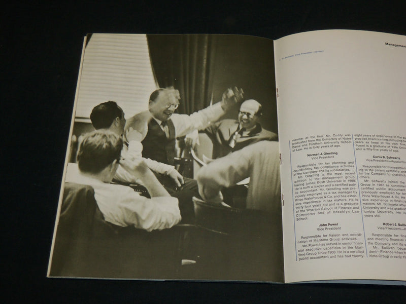 1968 BUSH UNIVERSAL INC. ANNUAL REPORTS LOT OF 2 ISSUES - J 5947