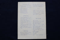 1959 COLUMBIA COLLEGE FRESHMAN WEEK PROGRAM SOFTCOVER PROGRAM - K 924