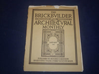 1907 JANUARY THE BRICKBUILDER MAGAZINE - AN ARCHITECTURAL MONTHLY - ST 528O