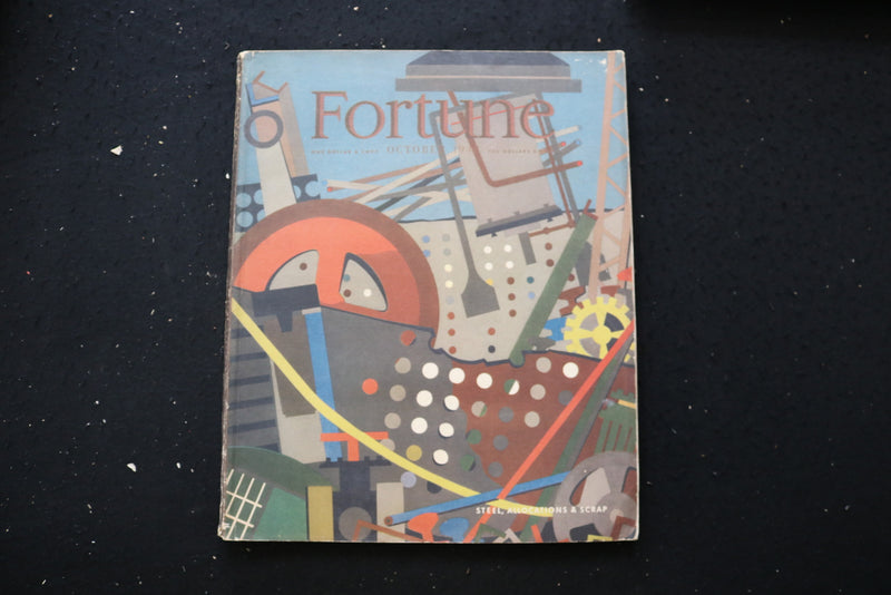 1942 OCTOBER FORTUNE MAGAZINE - GREAT COVER AND ADS - E 10788
