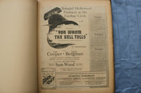 GARY COOPER & INGRID BERGMAN FOR WHOM THE BELLS TOLL SCRAPBOOK - E 26466