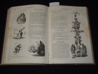 1848-1849 REVUE COMIQUE FRENCH MAGAZINE BOUND VOLUME - NICE ILLUS. - KD 879E