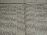 1846 DECEMBER 26 MASSACHUSETTS PLOUGHMAN NEWSPAPER - COMMODORE DECATUR - NP 5140