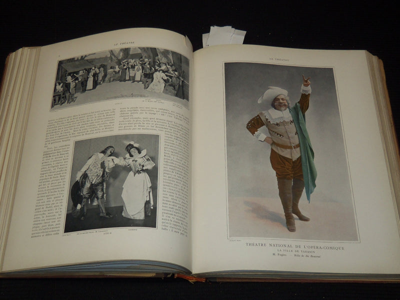 1901 JANUARY-JUNE LE THEATRE MAGAZINE BOUND VOLUME - 12 ISSUES - KD 2657D