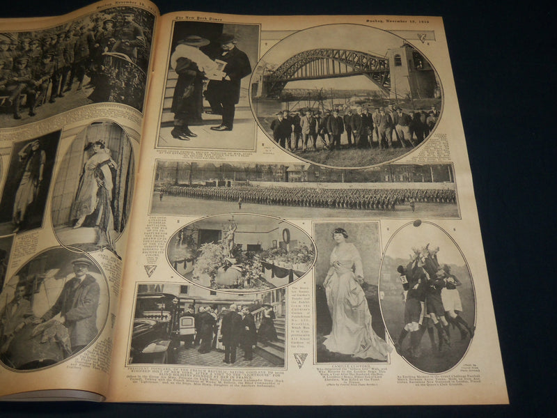 1916 NOVEMBER 19 NEW YORK TIMES ROTO PICTURE SECTION - QUEEN MARIE - NT 8967