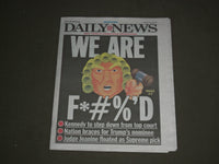 2018 JUNE 28 NEW YORK DAILY NEWS-ANTHONY KENNEDY TO STEP DOWN FROM SUPREME COURT