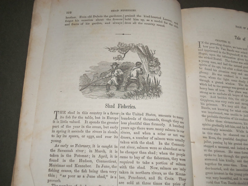 1851-1852 MERRY'S MUSEUM AND PARLEY'S PLAYMATE MAGAZINE LOT OF 6 - WR 1180L