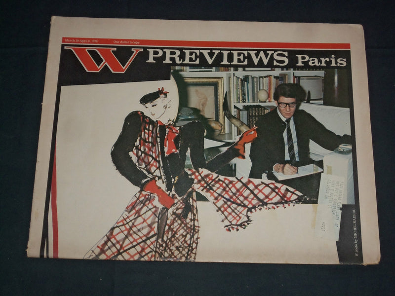 1979 MARCH 30-APRIL 6 W MAGAZINE - GREAT STORIES, PHOTOS & ADS - NP 3351