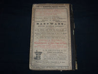 1870 WORCESTER DIRECTORY BY HENRY J. HOWLAND - MAP - KD 81T