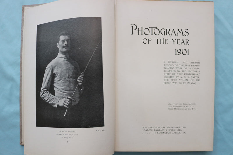 1901 PHOTOGRAMS OF THE YEAR - HARDCOVER BOOK - KD 9685