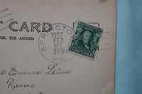 1907 SPRINGTOWN (WEST END) PENNSYLVANIA - REAL POSTCARD - K 2572