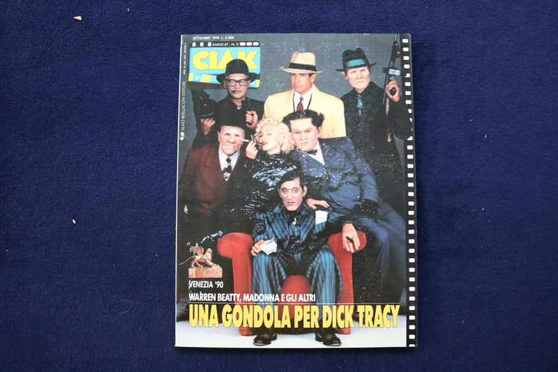 1990 SEP CIAK MAGAZINE - WARREN BEATTY-DICK TRACY COVER - ITALIAN - E 17467