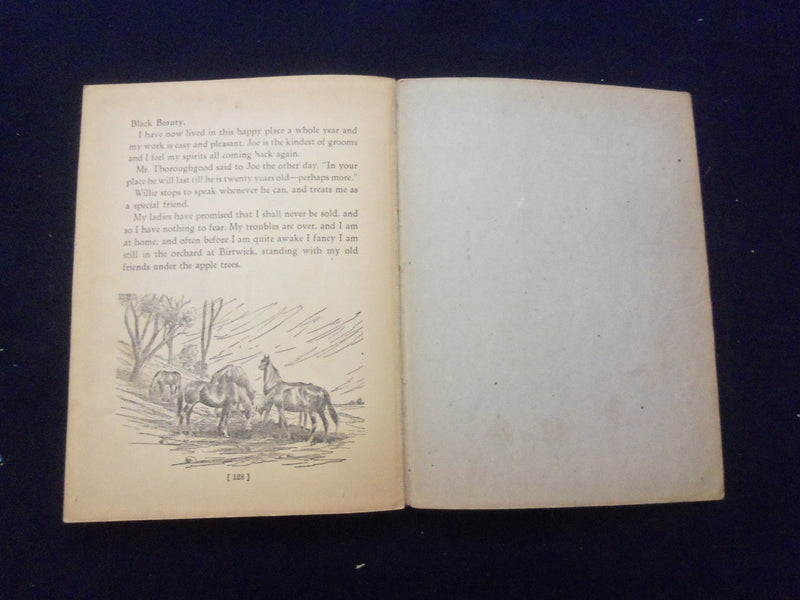 1946 BIG BIG FAVORITE STORIES - DOG STORIES-BLACK BEAUTY SOFTCOVER BOOK- KD 8493