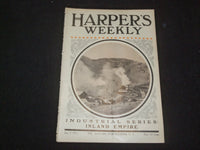 1913 JUNE 7 HARPER'S WEEKLY MAGAZINE - INDUSTRIAL SERIES: INLAND EMPIRE- ST 6391