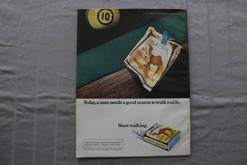 1972 SEPTEMBER ARGOSY MAGAZINE - RELIVING THE WILD, WILD WEST COVER - SP 6187X