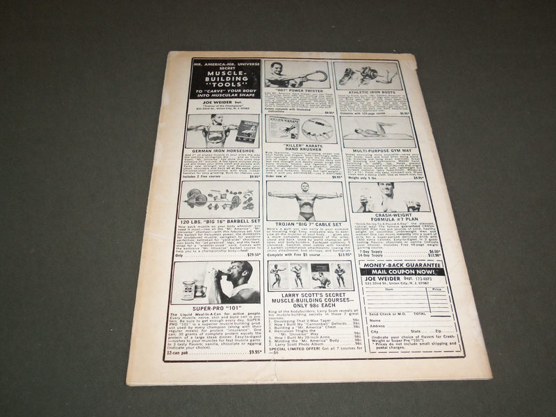 1968 APRIL THE RING MAGAZINE - ILLUSTRATED COVER - SP 5297