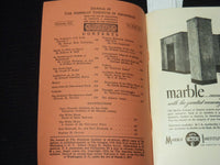 1952 NOVEMBER AMERICAN INSTITUTE OF ARCHITECTS JOURNAL - GEORGE CUMMINGS - K 653