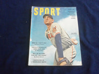 1950 JUNE SPORT MAGAZINE - BOB LEMON COVER - CLEVELAND INDIANS - ST 7214